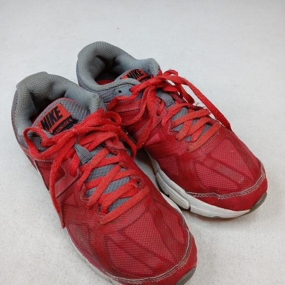 Nike Air Max Run Lite 4 red womens sz 6.5  Y 4.5 - Picture 5 of 7